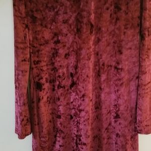 Rue 21 velvet dress